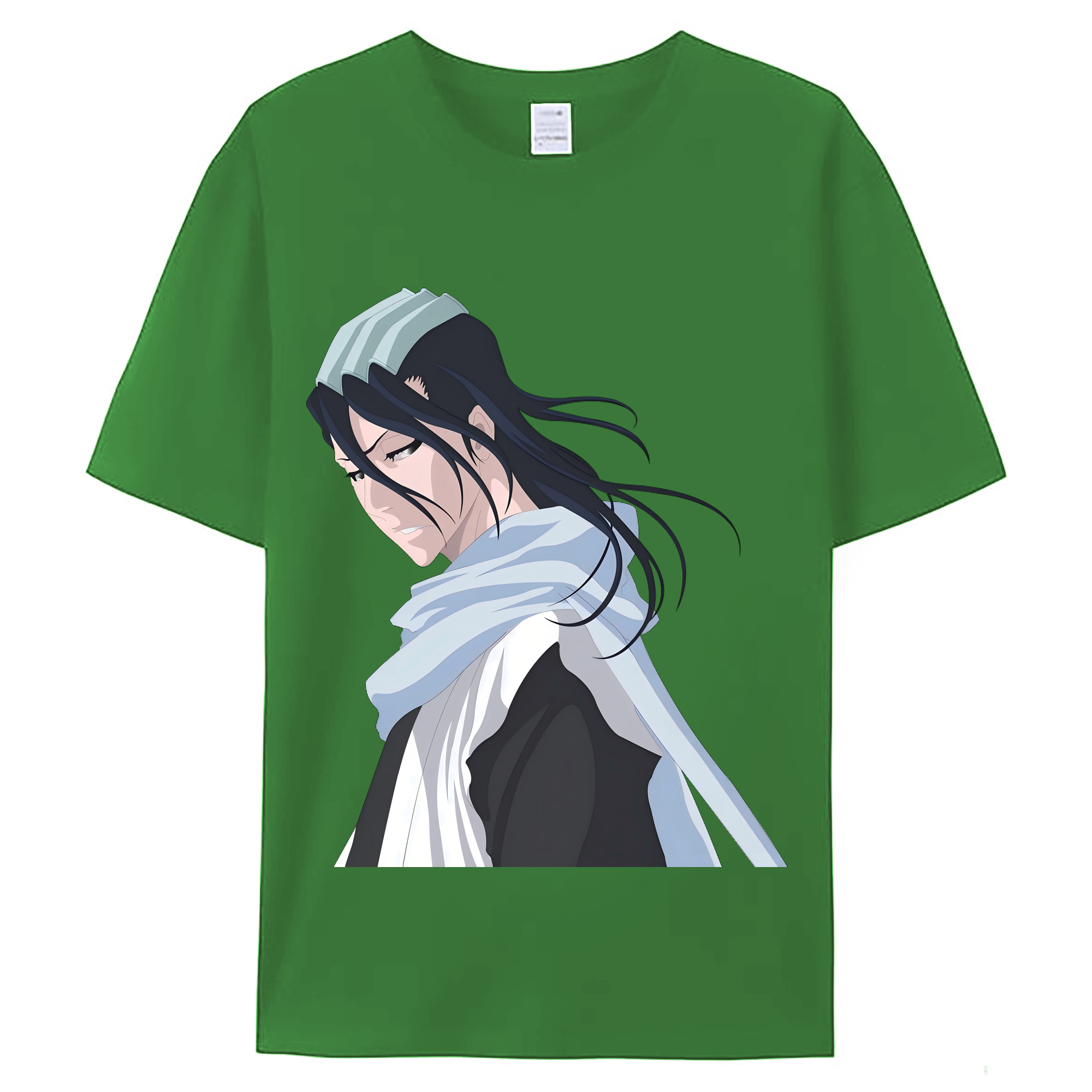 （画像用） ブリーチ くちき びゃくや BLEACH Kuchiki Byakuya レディースカジュアルプリントTシャツ（綿100％）